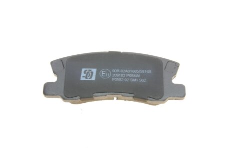 Тормозні (гальмівні) колодки solgy 209183