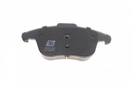 Тормозные колодки solgy 209188