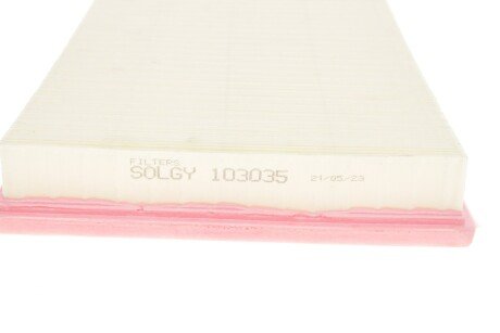 Повітряний фільтр solgy 103035