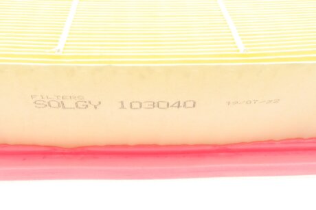 Воздушный фильтр solgy 103040