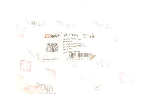 Втулка амортизатора solgy 201183