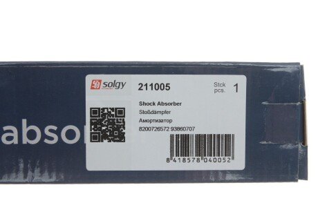 Задний амортизатор (стойка) solgy 211005
