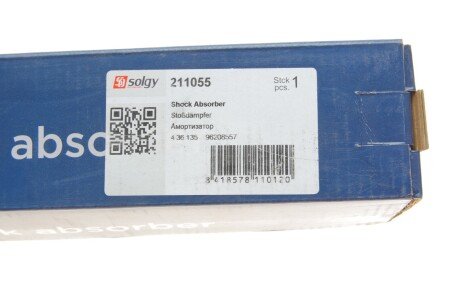 Задний амортизатор (стойка) solgy 211055