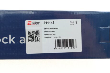 Задний амортизатор (стойка) solgy 211143