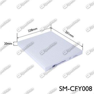 Фільтр салону (, Korea) speedMate SM-CFY008