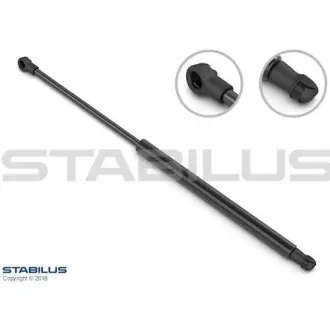 STABILUS Амортизатор багажника, F=260N, L=64.8см, H=26.85см stabilus 648416