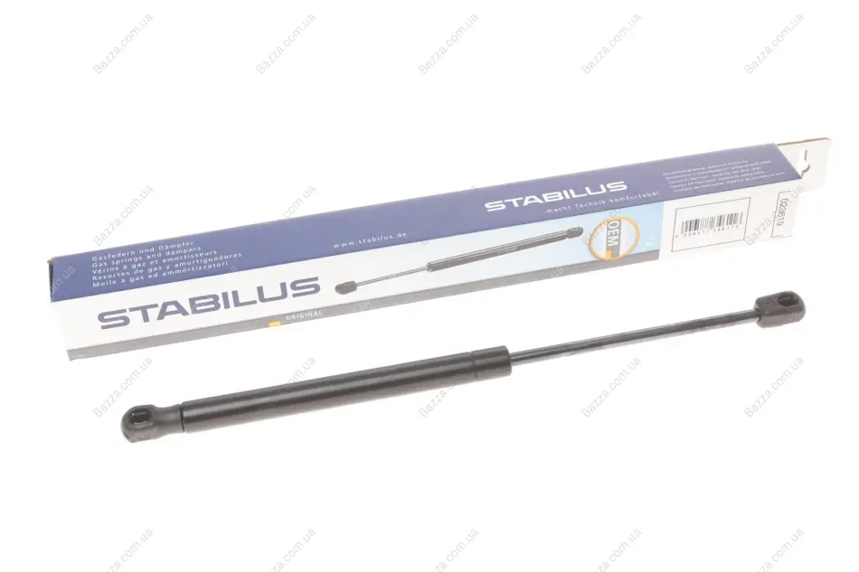 STABILUS Амортизатор багажника, F=280N, L=37.5см, H=14.4см Stabilus 023619 (фото 1)