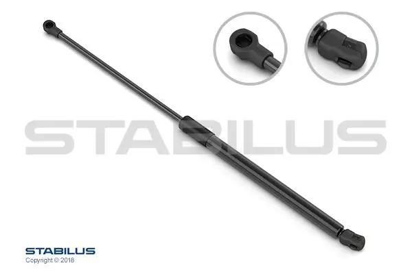 STABILUS Амортизатор багажника, F=290N, L=56см, H=22.1см Stabilus 024073 (фото 1)