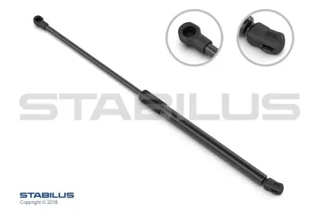 STABILUS Амортизатор багажника, F=290N, L=56см, H=22.1см Stabilus 024073