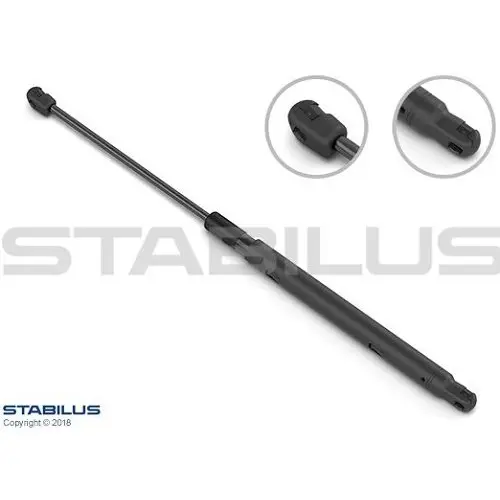 STABILUS Амортизатор багажника, F=330N, L=59см, H=20.8см stabilus 959832