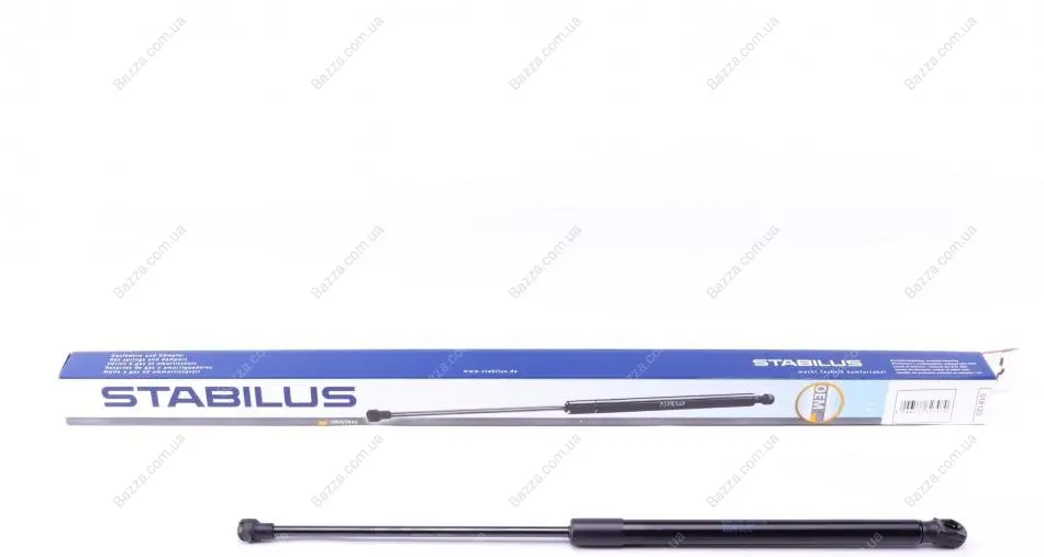 STABILUS Амортизатор багажника, F=380N, L=50см, H=20.5см stabilus 018123