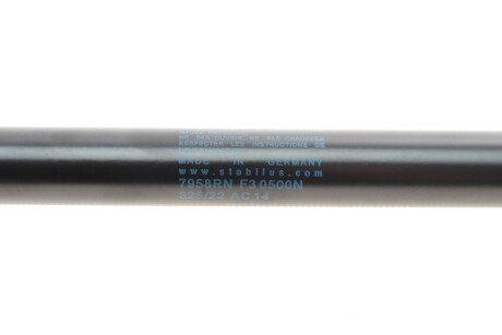 Амортизатор багажника, F=500N, L=41.9см, H=15.65см stabilus 7958RN