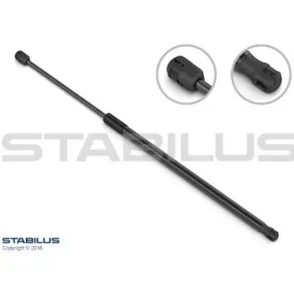 STABILUS Амортизатор багажника, F=550N, L=55.4см, H=18.9см stabilus 877620 Форд Б-макс