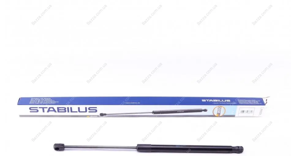 STABILUS Амортизатор багажника, F=570N, L=49.3см, H=18.1см stabilus 4932SV