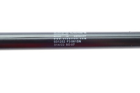 Амортизатор багажника, F=615N, L=40.45см, H=13см stabilus 031252