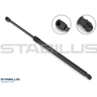 STABILUS Амортизатор багажника, F=650N, L=47.45см, H=16.85см stabilus 943832