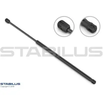 STABILUS Амортизатор заднего стекла, F=360N, L=53.5см, H=18.8см stabilus 3213YH Рендж (ленд) ровер