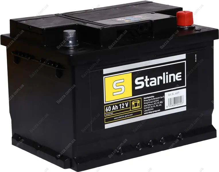 Акумулятор Starline BASL60P (фото 1)