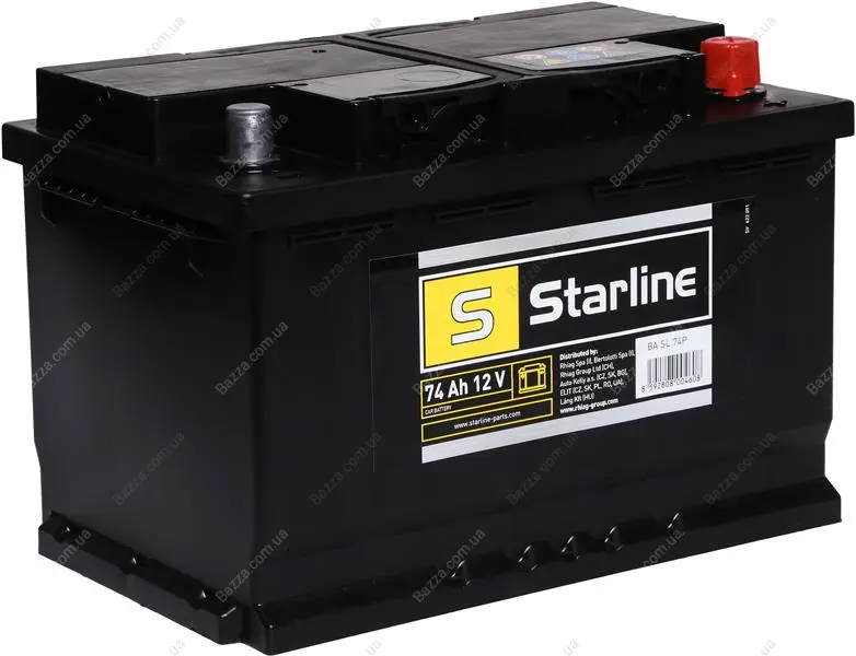 Акумулятор Starline BASL74P (фото 1)