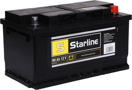 Акумулятор starline BA SL 80P на Вольво C30