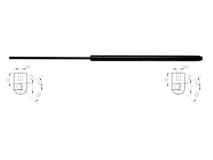 Амортизатор багажника starline 2067800 на Форд S-Max