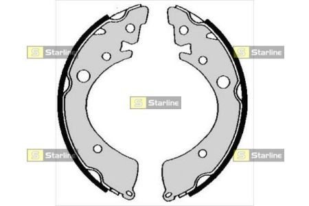 Колодки ручного (стоячого) гальма starline BC 04820