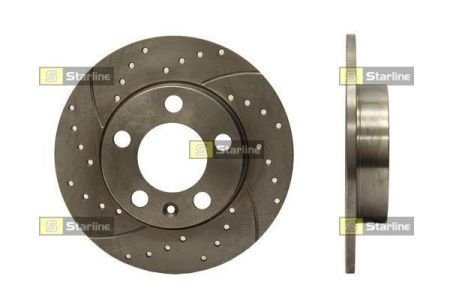 Перфорований гальмівний диск starline PB 1243S