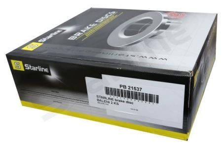 Вентилируемый тормозной диск starline PB21537