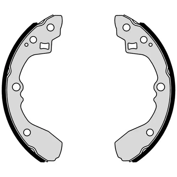 Колодки ручного (стоячого) гальма Starline BC01054 (фото 1)