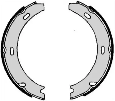 Колодки ручного (стоячого) гальма Starline BC04730
