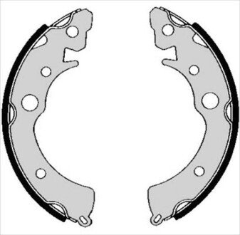 Колодки ручного (стоячого) тормоза starline BC 04810