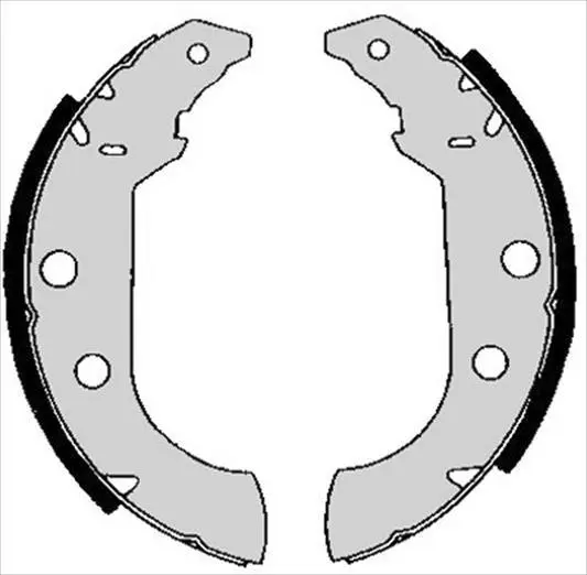 Колодки ручного (стоячого) гальма Starline BC04980 (фото 1)
