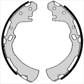 Колодки ручного (стоячого) гальма Starline BC05700