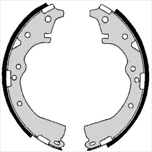 Колодки ручного (стоячого) гальма Starline BC06650 (фото 1)