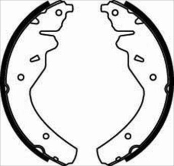 Колодки ручного (стоячого) тормоза starline BC07450 на Киа Спортейдж 1