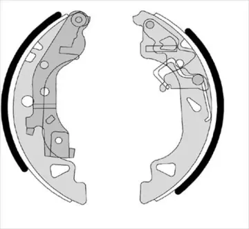 Колодки ручного (стоячого) гальма Starline BC07680