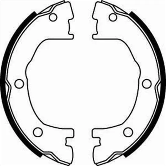 Колодки ручного (стоячого) тормоза starline BC07800