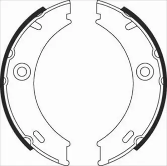 Колодки ручного (стоячого) гальма Starline BC07970