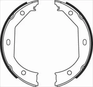 Колодки ручного (стоячого) гальма Starline BC08090