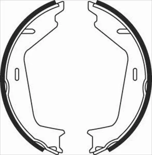 Колодки ручного (стоячого) гальма Starline BC08260 (фото 1)