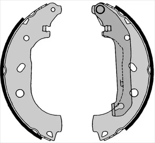 Колодки ручного (стоячого) тормоза starline BC08550