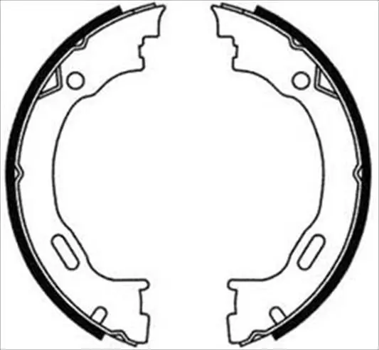 Колодки ручного (стоячого) тормоза starline BC08720