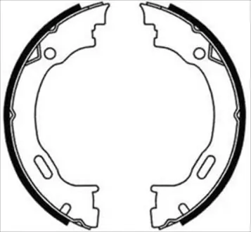 Колодки ручного (стоячого) гальма Starline BC08720