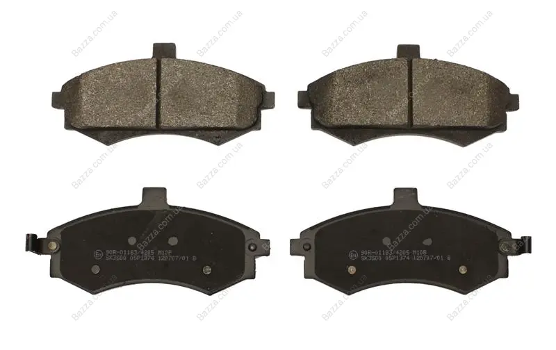 Колодки ручного (стоячого) тормоза starline BDS603