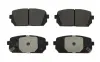 Колодки ручного (стоячого) тормоза starline BDS607