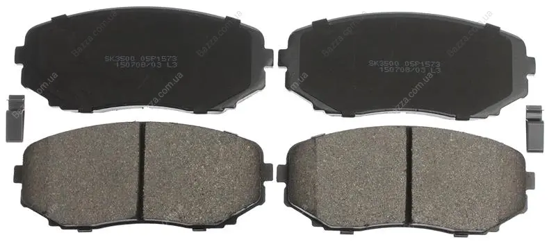 Колодки ручного (стоячого) гальма Starline BDS875 (фото 1)
