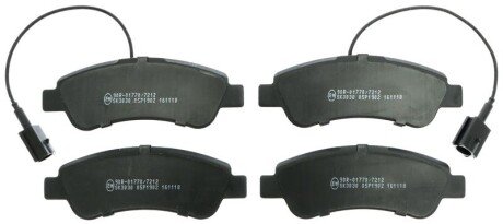 Колодки ручного (стоячого) гальма starline BDS891