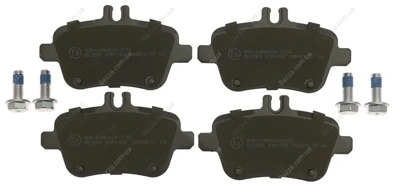Колодки ручного (стоячого) гальма Starline BDS896 (фото 1)