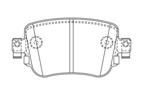Колодки ручного (стоячого) тормоза starline BDS916 на Сеат Leon Sportstourer 1