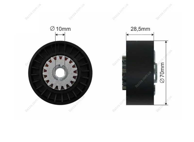 Натяжний ролик starline RSX00144P